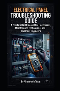 Electrical Panel Troubleshooting Guide: A Practical Field Manual for Electricians, Maintenance Technicians, and Plant Engineers cover
