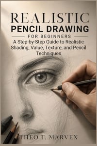 Realistic Drawing for Beginners: A Step-by-Step Guide to Realistic Shading, Value, Texture, and Pencil Techniques cover