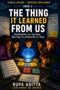 The Thing It Learned from Us: A story about learning, mistakes, and the machines that remember what we teach them cover