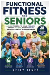 Functional Fitness for Seniors: A 28-Day Program to Build Strength, Improve Balance, Boost Mobility, and Make Everyday Movement Easier cover