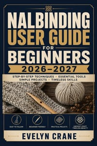 Nalbinding User Guide for Beginners 2026-2027: Traditional Single-Needle Craft, Essential Tools, Stitch Foundations, Shaping Methods, Wearable Project cover