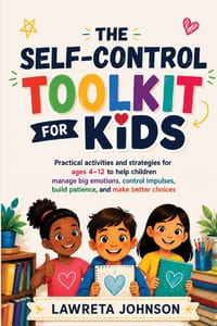 The Self-Control Toolkit for Kids: Practical activities and strategies for ages 4-12 to help children manage big emotions, control impulses, build pat cover