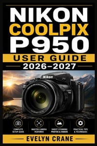 Nikon COOLPIX P950 User Guide 2026-2027: Master Superzoom Photography with Birding, Moon Capture, Manual Exposure, RAW Control, 4K Movie Skills, and S cover
