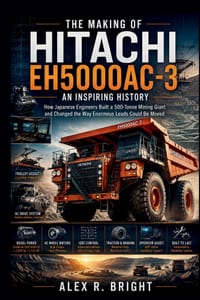 The Making of Hitachi Eh5000ac-3 an Inspiring History: How Japanese Engineers Built a 500-Tonne Mining Giant and Changed the Way Enormous Loads Could cover