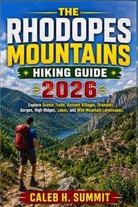 The Rhodopes Mountains Hiking Guide 2026: Explore Scenic Trails, Ancient Villages, Dramatic Gorges, High Ridges, Lakes, and Wild Mountain Landscapes. cover