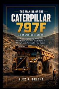 The Making of Caterpillar 797f an Inspiring History: Inside the Engineering, Power, and Relentless Pursuit That Created One of Mining's Most Formidabl cover