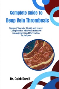 Complete Guide To Deep Vein Thrombosis: Support Vascular Health and Lower Complication Risk with Effective Management and Prevention Techniques cover