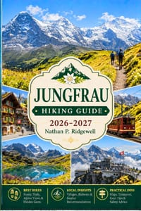 Jungfrau Hiking Guide 2026 - 2027: Walking Trails, Scenic Routes, Navigation, Safety Tips, Wildlife, Local Insights, Trip Planning cover
