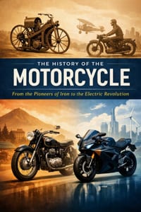 The History of the Motorcycle: From the Pioneers of Iron to the Electric Revolution cover