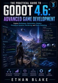 The Practical Guide to Godot 4.6: ADVANCED GAME DEVELOPMENT: Explore Multiplayer, Optimization, Shaders, Procedural Systems, Rendering, and Game Publi cover