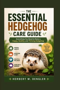 The Essential Hedgehog Care Guide: Everything You Need to Raise a Happy, Healthy, and Thriving Hedgehog cover