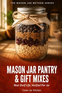Mason Jar Pantry & Gift Mixes: Real Shelf Life, Verified Per Jar cover
