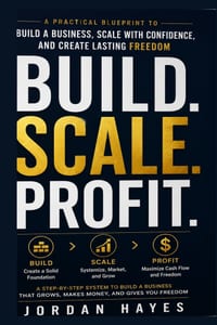 Build.Scale.Profit: The Practical Blueprint for Building a Business That Grows, Makes Money, and Gives You Freedom cover