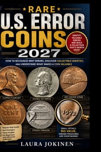 Rare U.S. Error Coins 2027: How to Recognize Mint Errors, Discover Collectible Varieties, and Understand What Makes a Coin Valuable cover