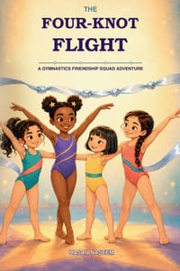 The Four-Knot Flight: A Gymnastics Friendship Squad Adventure cover