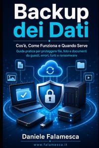Backup dei Dati: Cos'è, Come Funziona e Quando Serve: Guida pratica per proteggere file, foto e documenti da guasti, errori, furti e ransomware cover