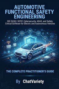 Automotive Functional Safety Engineering: ISO 26262, SOTIF, Cybersecurity, ADAS, and Safety-Critical Software for Electric and Autonomous Vehicles cover