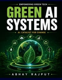 Green AI Systems: Sustainable AI Strategies Green Technology AI AI-driven ESG Initiatives AI Carbon Management ESG with Artificial Intelligence Sustai cover
