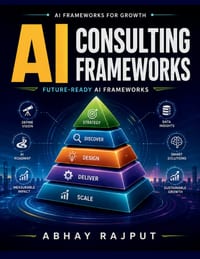 AI Consulting Frameworks: Consulting value optimization High-impact engagement AI assessment techniques Consulting innovation Future AI consulting tre cover