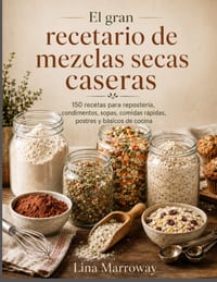 El gran recetario de mezclas secas caseras: 150 recetas para repostería, condimentos, sopas, comidas rápidas, postres y básicos de cocina cover