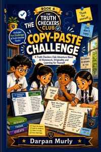 The Copy-Paste Challenge: A Truth Checkers Club Adventure About AI Homework, Originality and Learning for Yourself cover