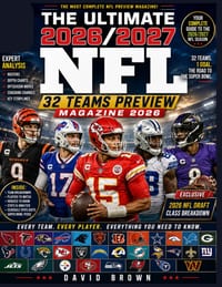 The Ultimate 2026/2027 NFL 32 Teams Preview Magazine 2026: The Complete Advanced Analytics on Top Team Previews, Player Projections, 2026 Betting Angl cover