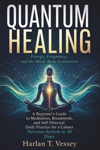 Quantum Healing In 186 Pages: Energy, Frequency, and the Mind-Body Connection A Beginner's Guide to Meditation, Breathwork, and Self-Directed Daily Pr cover