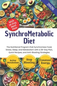 SynchroMetabolic Diet: The Nutritional Program that Synchronizes Food, Stress, Sleep, and Metabolism with a 28-Day Plan, Quick Recipes, and Anti-Bloat cover