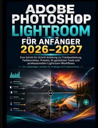 Adobe Photoshop Lightroom Für Anfänger 2026-2027: Eine Schritt-für-Schritt-Anleitung zur Fotobearbeitung und Farbkorrektur Voreinstellungen, KI-gestüt cover