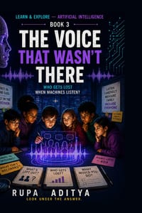The Voice That Wasn't There: An AI Mystery About Who Machines Cannot Hear cover
