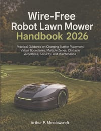Wire-Free Robot Lawn Mower Handbook 2026: Practical Guidance on Charging Station Placement, Virtual Boundaries, Multiple Zones, Obstacle Avoidance, Se cover