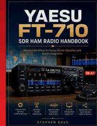 Yaesu Ft-710 Sdr Ham Radio Handbook: Practical Workflows for Setup, On-Air Operation and Station Integration cover