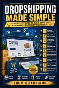 Dropshipping: A Step by Step Guide to Build Grow and Scale a Profitable Dropshipping Business cover