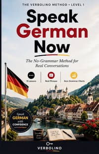 Speak German Now: The No-Grammar Method for Real Conversations cover
