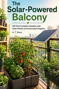 The Solar-Powered Balcony: Off-Grid Urban Gardens with Solar Panels and Automated Irrigation cover