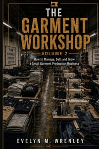 The Garment Workshop - Volume 2: How to Manage, Sell, and Grow a Small Garment Production Business cover