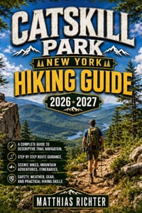 Catskill Park New York Hiking Guide 2026-2027: A Complete Guide to Descriptive Trail Navigation, Step by Step Route Guidance, Scenic Hikes, Mountain A cover