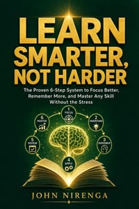 Learn Smarter, Not Harder: The Proven 6-Step System to Focus Better, Remember More, and Master Any Skill Without the Stress cover