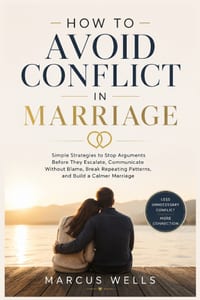 How To Avoid Conflict In Marriage: THE P.A.C.E. METHOD. Simple Strategies to Stop Arguments Before They Escalate, Communicate Without Blame, Break Rep cover