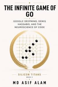 The Infinite Game of Go: Google DeepMind, Demis Hassabis, and the Neuroscience of Code cover