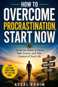 How to Overcome Procrastination, Start Now: Break the Habit of Delay, Take Action, and Take Control of Your Life cover
