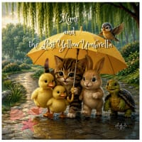Mimi and the Missing Yellow Umbrella: A Heartwarming Children's Book About Sharing, Helping Others, and Never Giving Up cover
