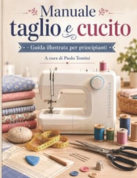 Manuale taglio e cucito: Guida illustrata per principianti cover