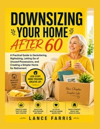 Downsizing Your Home After 60: A Practical Guide to Decluttering, Rightsizing, Letting Go of Unused Possessions, and Creating a Simpler Home for Retir cover