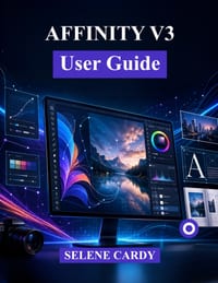 Affinity V3 User Guide: The Ultimate Beginner's Manual for Designing, Editing, and Publishing Like a Pro cover