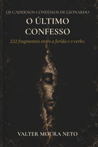 O Último Confesso: 222 fragmentos entre a ferida e o verbo. cover