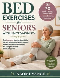 Bed Exercises for Seniors with Limited Mobility: The Illustrated Step-by-Step Guide for Safe Stretches, Strength-Building and Fall-Prevention Movement cover