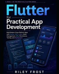 Flutter for Practical App Development: Build Modern Cross-Platform Apps with Flutter 3.47+, Dart, State Management, APIs, Persistence, Testing, and De cover