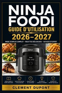 Ninja foodi guide d'utilisation 2026-2027: Maîtrisez la cuisson multifonction, les réglages essentiels, les recettes rapides et l'entretien quotidien cover