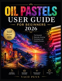 Oil Pastels User Guide for Beginners 2026: The Essential Materials, Drawing Techniques, and Creative Practice cover